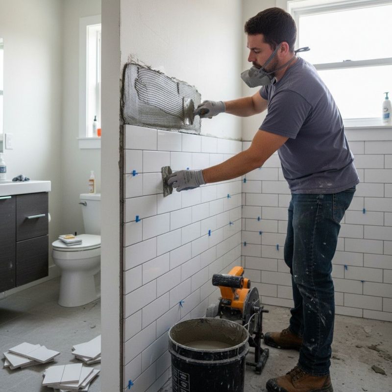 Subway Tile Installation
